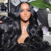 Middle Part Deep Part Super Body Wave 13*6 Lace Frontal Wig